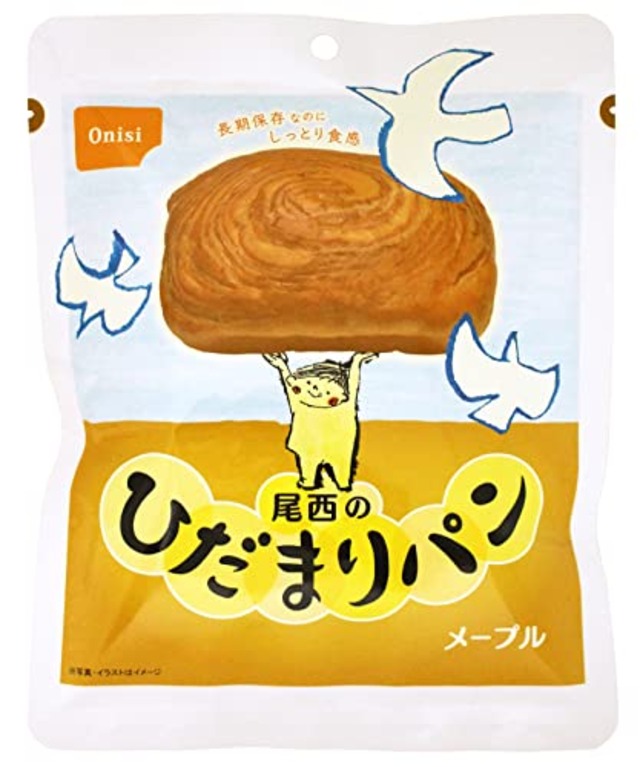 尾西食品 ひだまりパン メープル 70g×6袋 非常食 保存食 長期保存