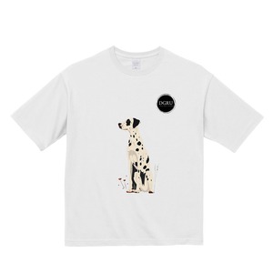 ダルメシアン　ビックシルエットTシャツ