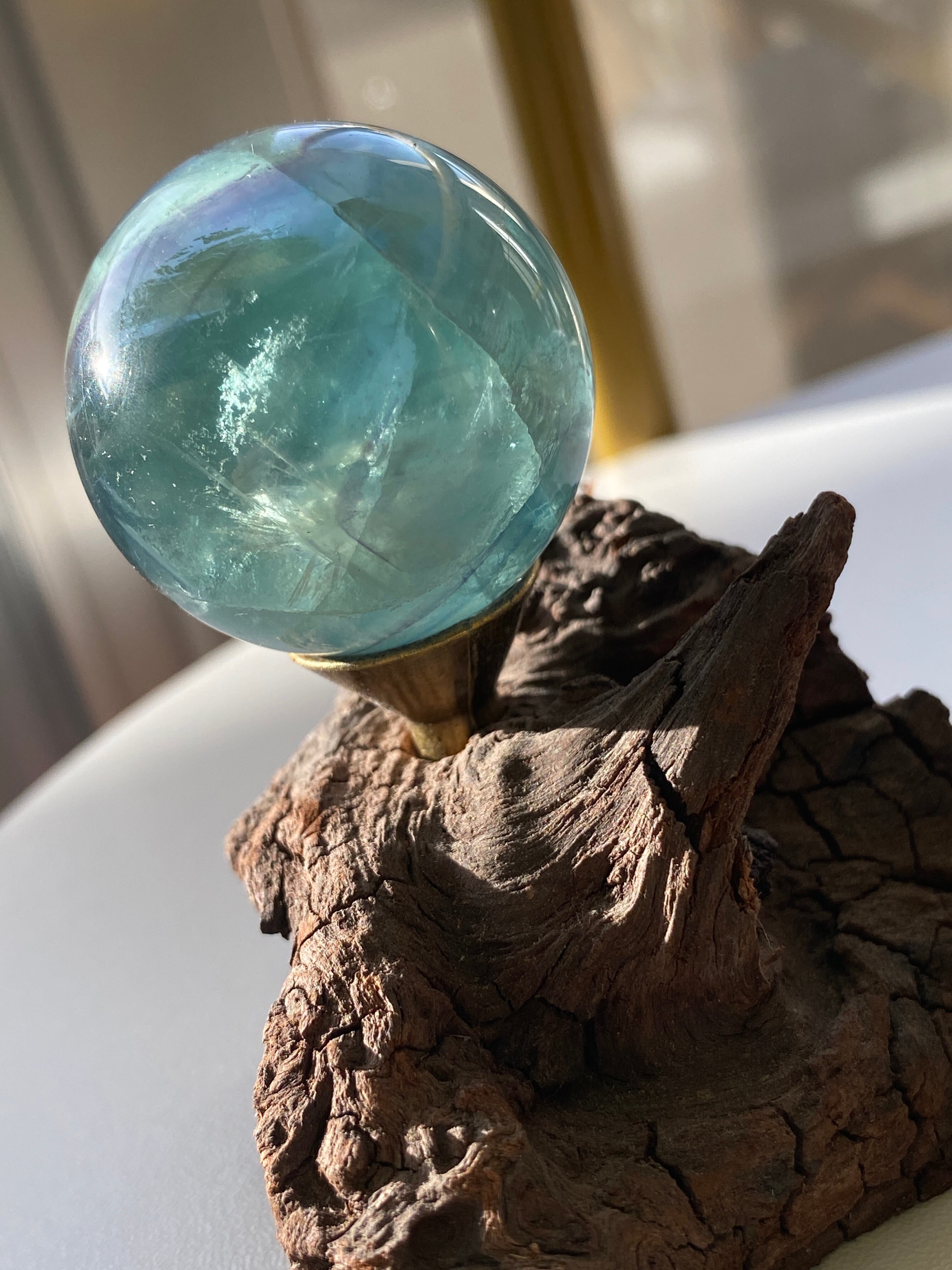 セレスタイト と アメジストの セット アンダラクリスタル5個セット