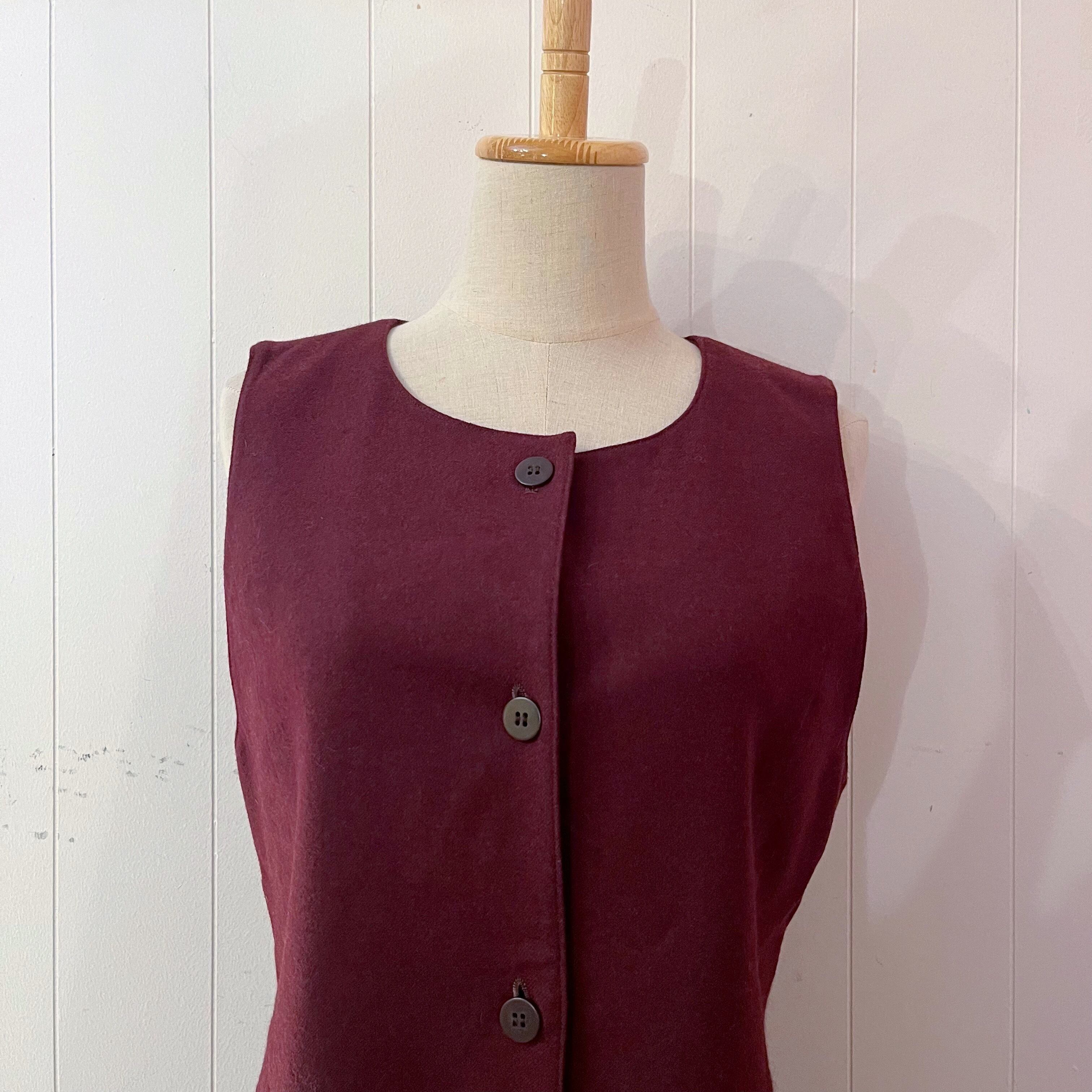 front button wool jumper skirt