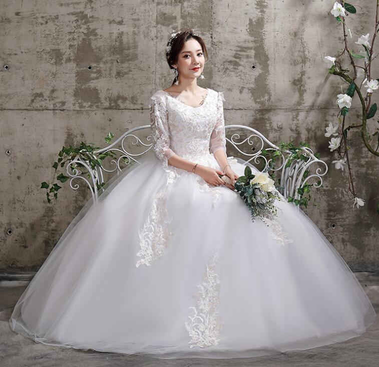 送料無料♡キラキラ ウェディング ドレス 二次会 前撮り 花嫁 結婚式 