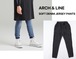 【 即納 】 ARCH&LINE SOFT DENIM JERSEY PANTS レギンス パンツ デニム インディゴ ストレッチパンツ ストレッチ デニムパンツ リブ ロング丈 ロングパンツ カジュアル 重ね着 レイヤード 春夏 秋冬 春 夏 秋 冬 オールシーズン 新作 子供服 子供 キッズ 女の子 男の子 ユニセックス おすすめ プレゼント 贈り物 ギフト アーチ&ライン アーチアンドライン