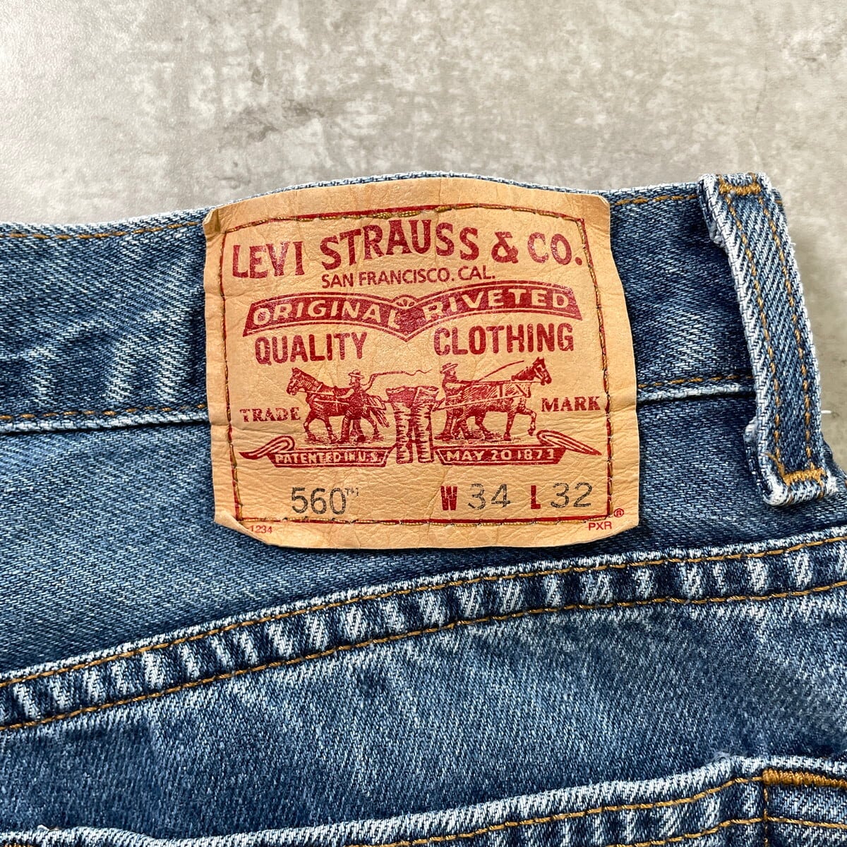 Levi's リーバイス 560 カットオフ デニムショートパンツ ショーツ Levi's リーバイス 560 カットオフ デニムショートパンツ ショーツ