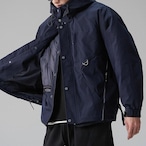 Zip-up Hip-length Padded Jacket ◇2color H0995