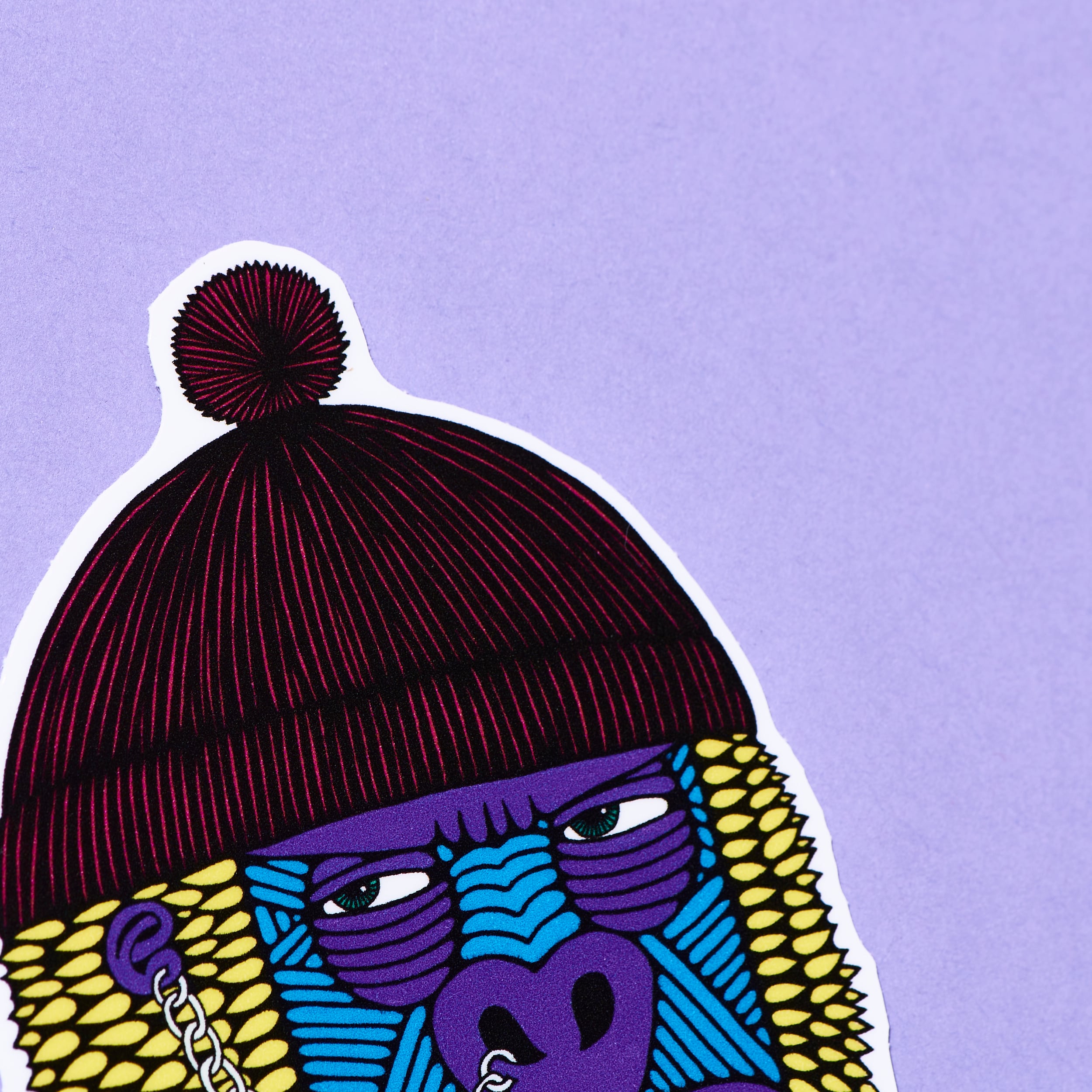 ステッカー/S-S-1_Punky Bruiser | MULGA THE ARTIST ASIA