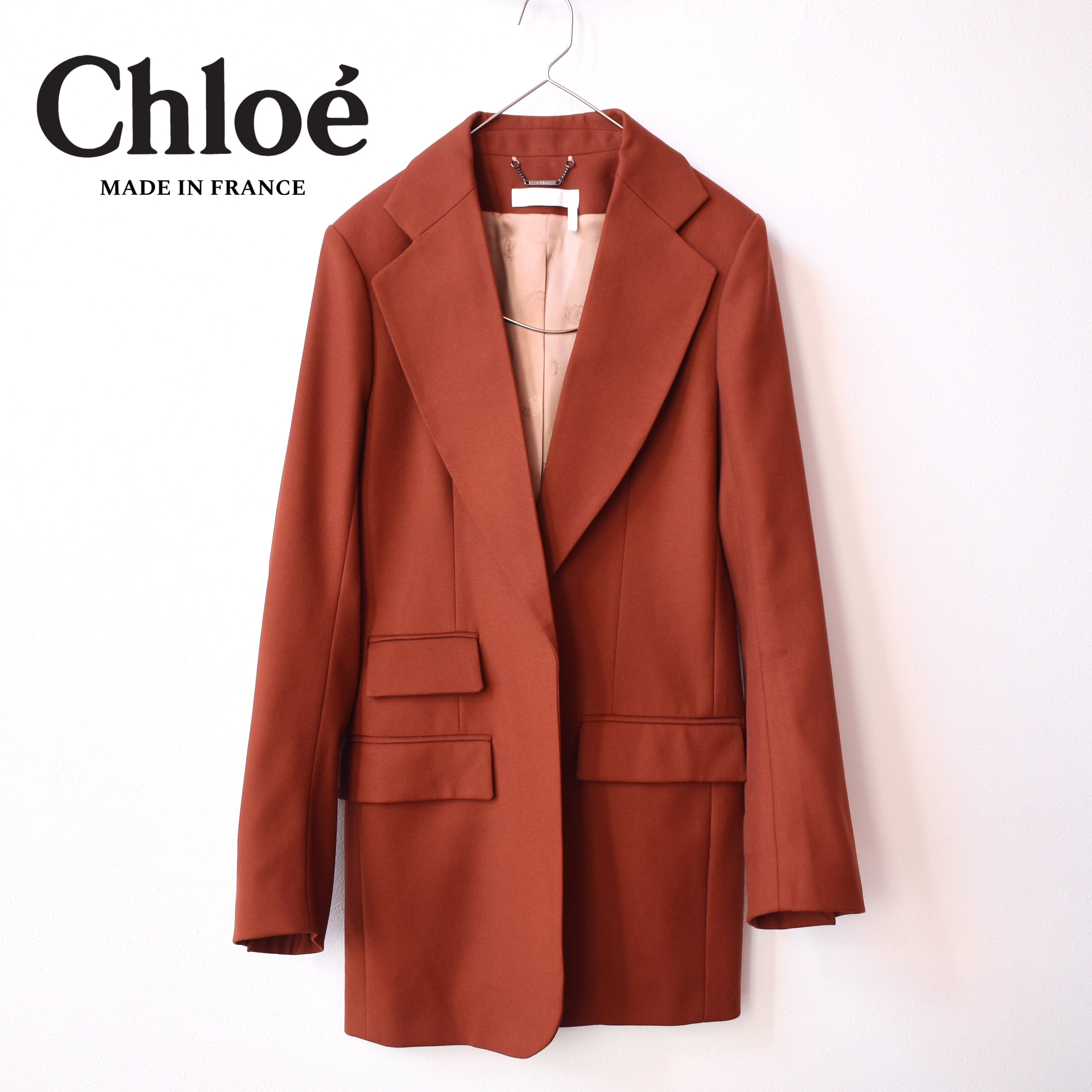 Vintage Chloe リネン ダブル テーラード ジャケット / クロエ 3cc86a878856dd203c822a651b22dd
