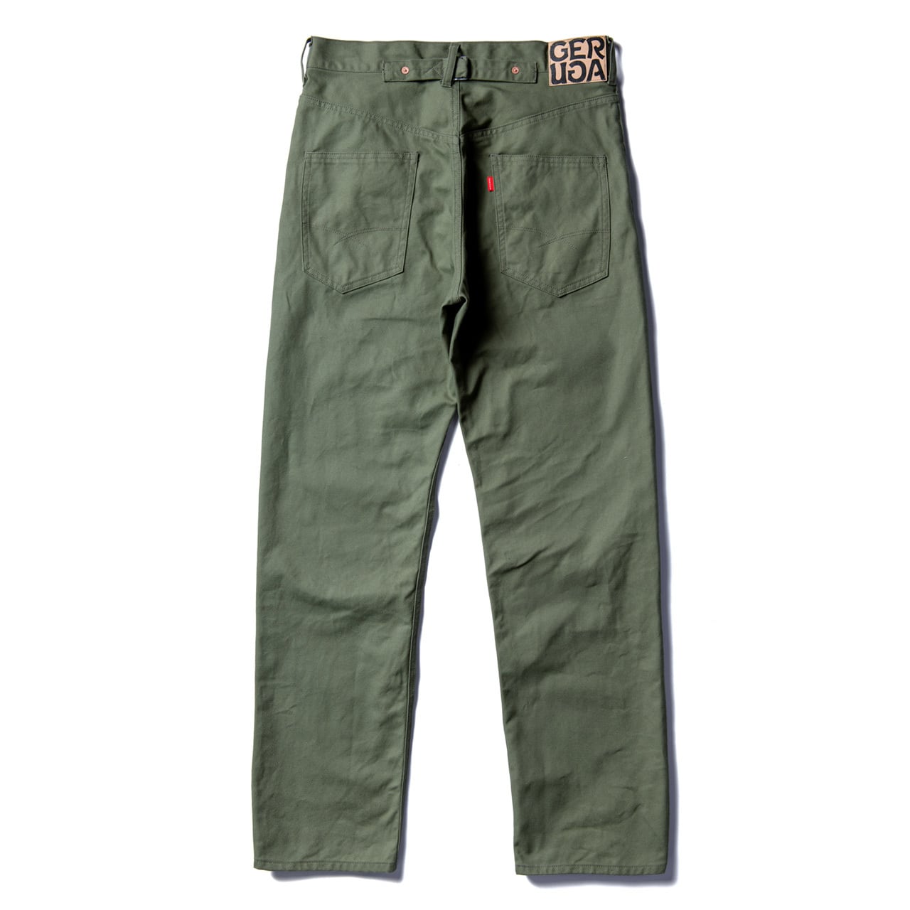 【美品】LOST CONTROL　ナチュラルストレート　チノパンツ　geruga LOST CONTROL ロスト コントロール NATURAL STRAIGHT TROUSERS