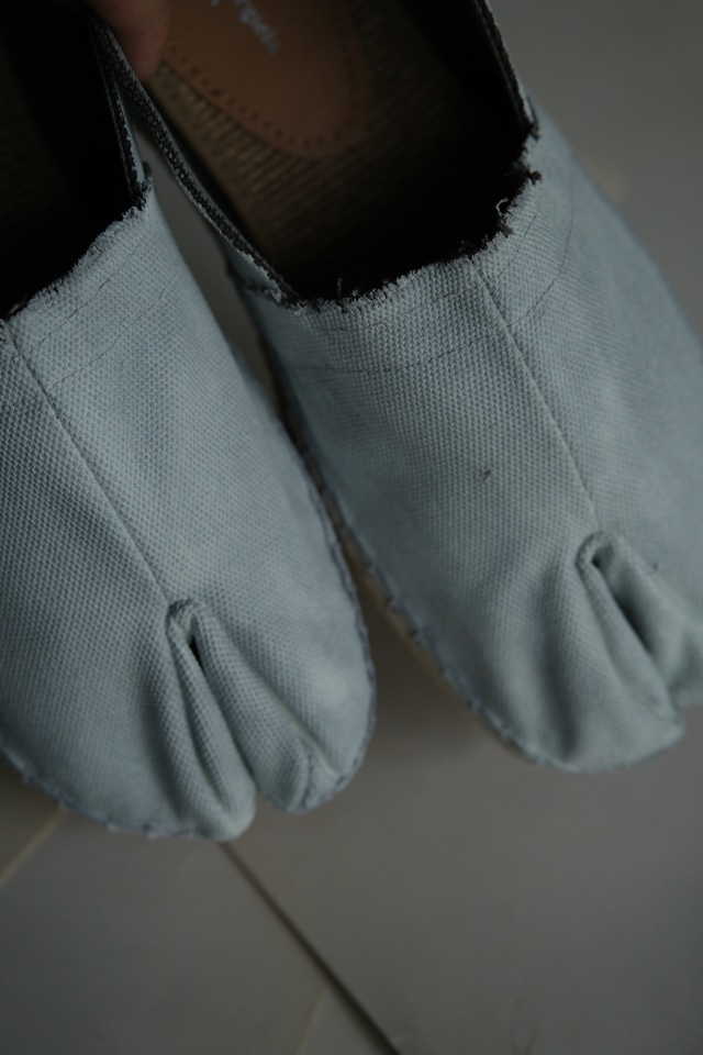 IORI/"Maison Margiela MM22" tabi canvas espadrilles
