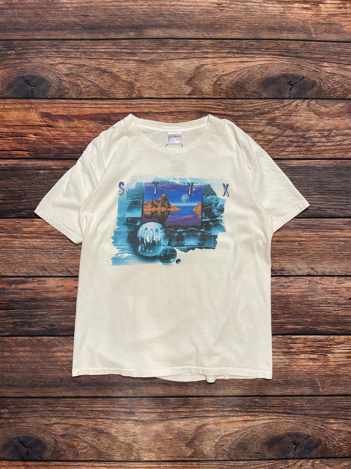 STYX / 1999年製 】 バンドTシャツ シングルステッチ All Sport 両面 
