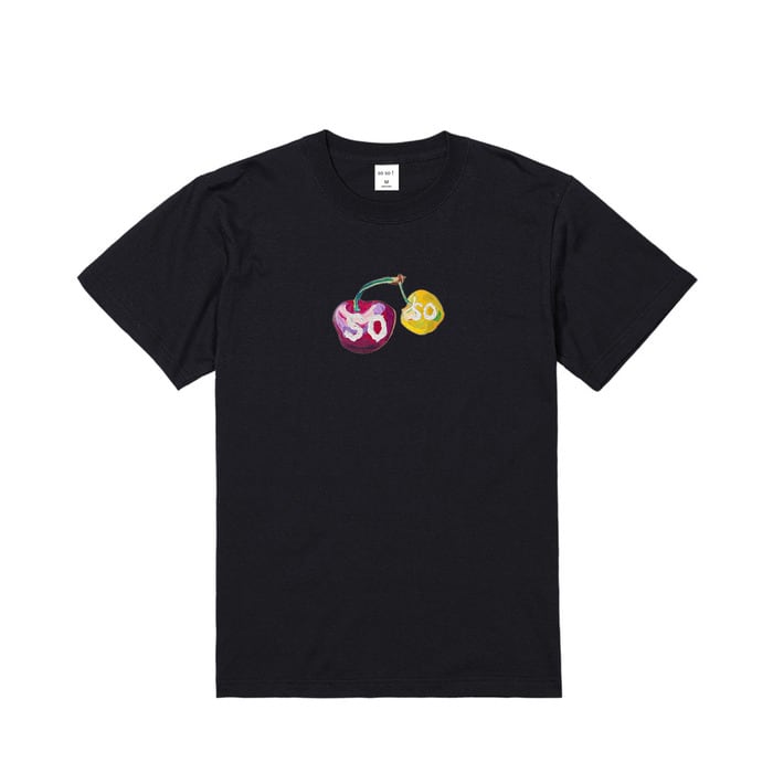 sakuranbo tee black 00075