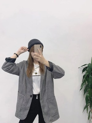 千鳥柄ジャケット