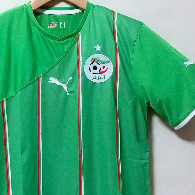 アルジェリア代表 2010 Puma アウェイ半袖 ユニフォーム（インポートS） | Qoly × LFB Vintage