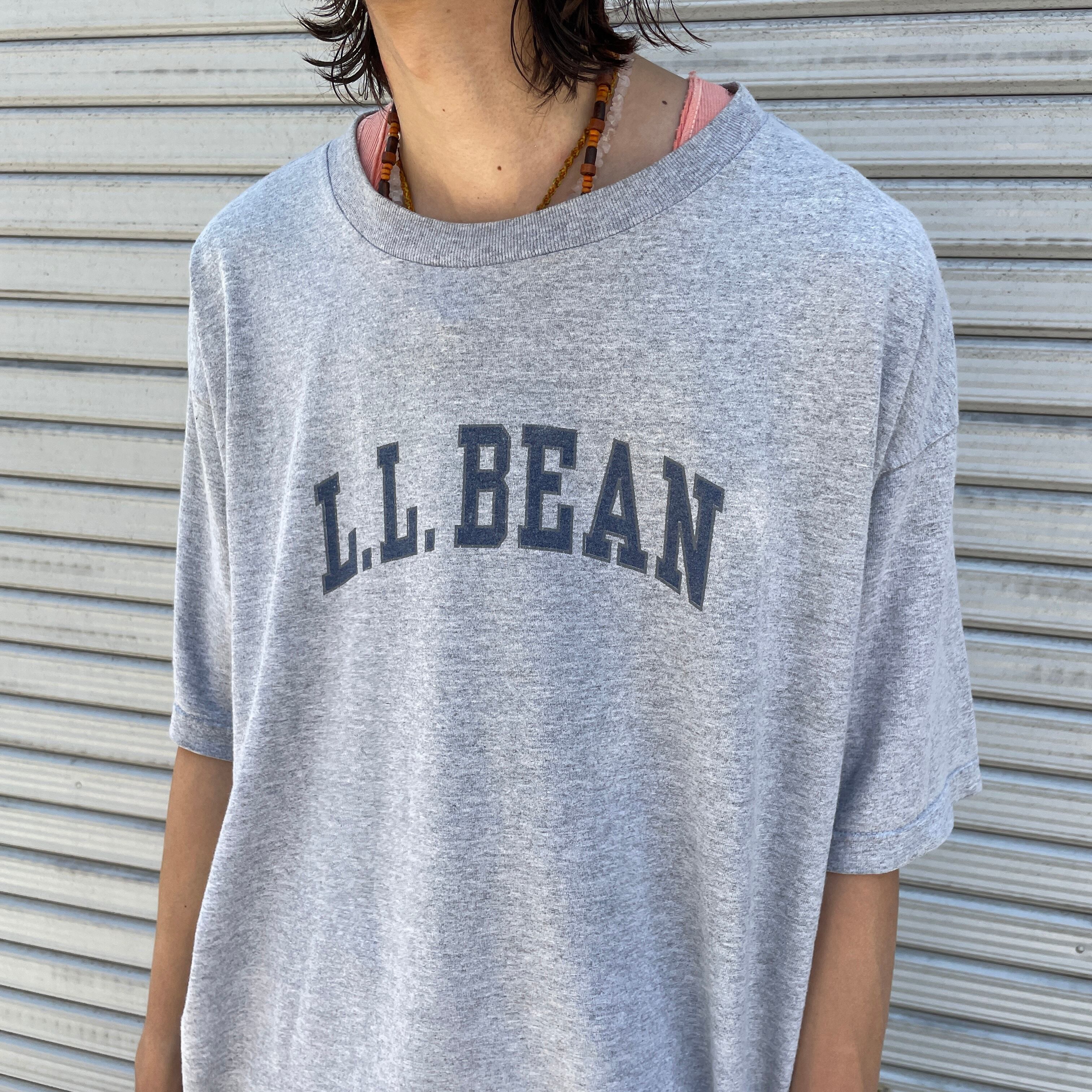 【Vintage】L.L.Bean TシャツUSA製 鳥プリント エルエルビーン