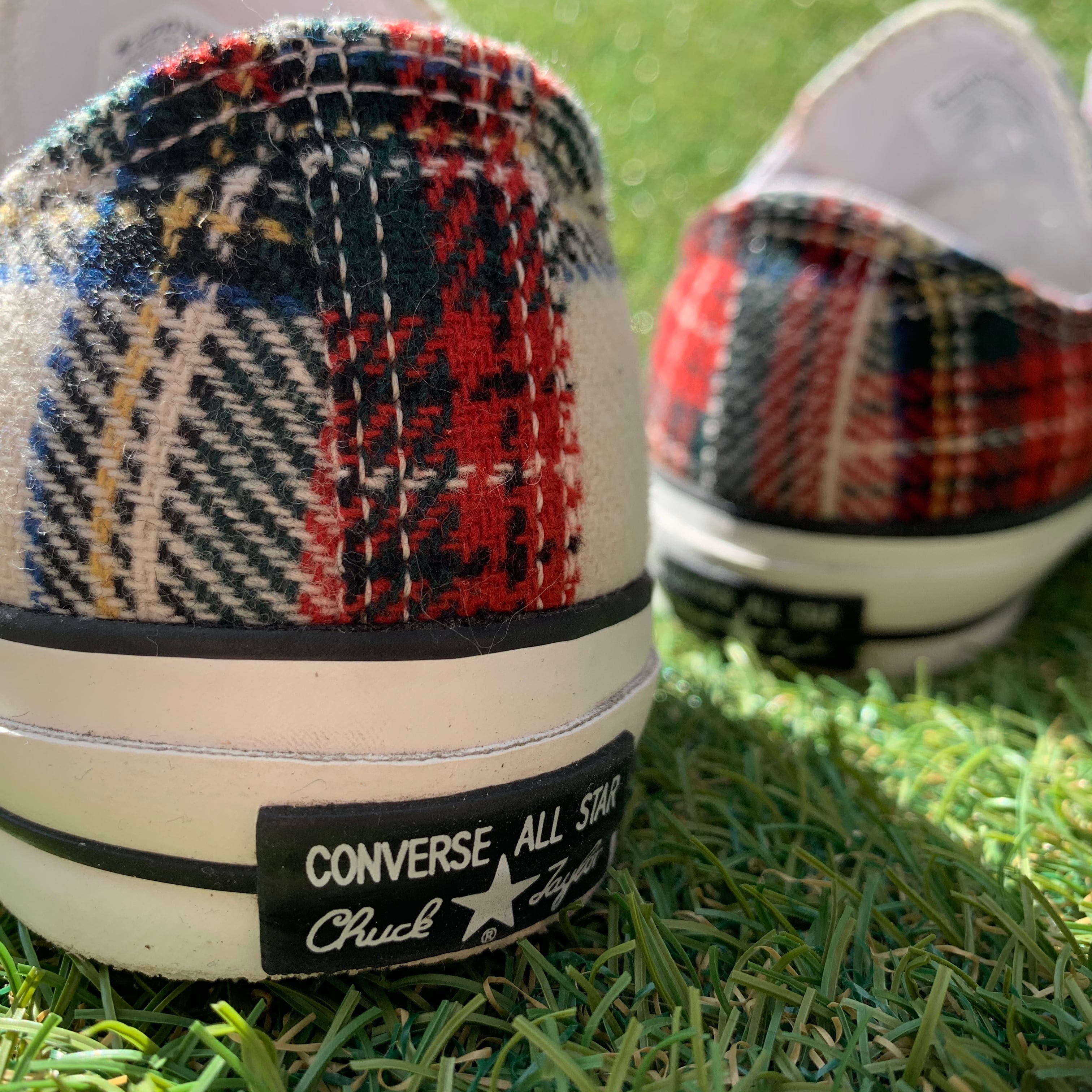converse ALL STAR 100 WOOLCHECK OX コンバース オールスター100