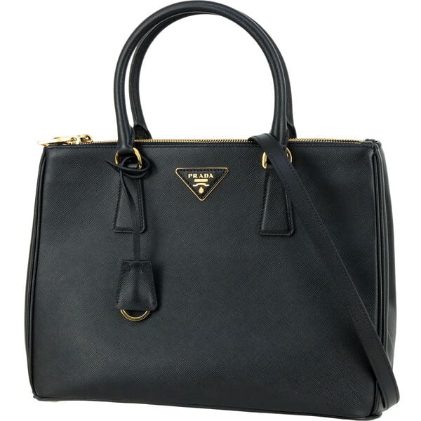 PRADA サフィアーノルクス ラージ トートバッグ 2WAY Used PRADA プラダ 2WAYバッグ プロムナード サフィアーノ