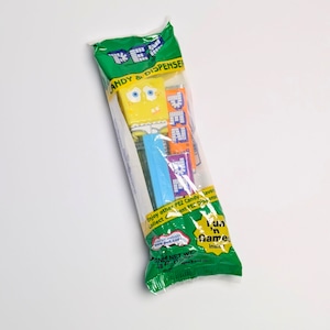 ☆ DEADSTOCK ( MINT IN BAG ) / VINTAGE2004 ☆【 SpongeBob SquarePants ( スポンジボブ ) 】PEZ / ペッツ / CANDY&DISPENSER 『 スポンジボブ おパンツver. 』 〚アメリカン雑貨 アメトイ〛