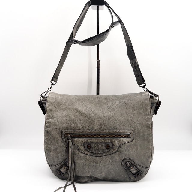 BALENCIAGA ザ ゲッタウェイ ショルダーバッグ ラムレザー バレンシアガ