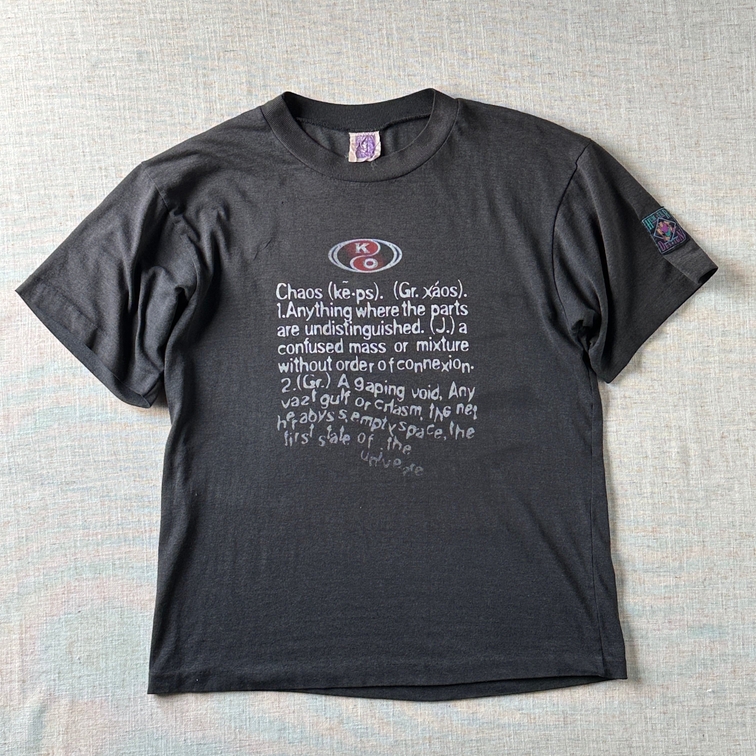 90s, Future Design “Chaos” Graphic T-Shirt, Made in Canada, Unisex M