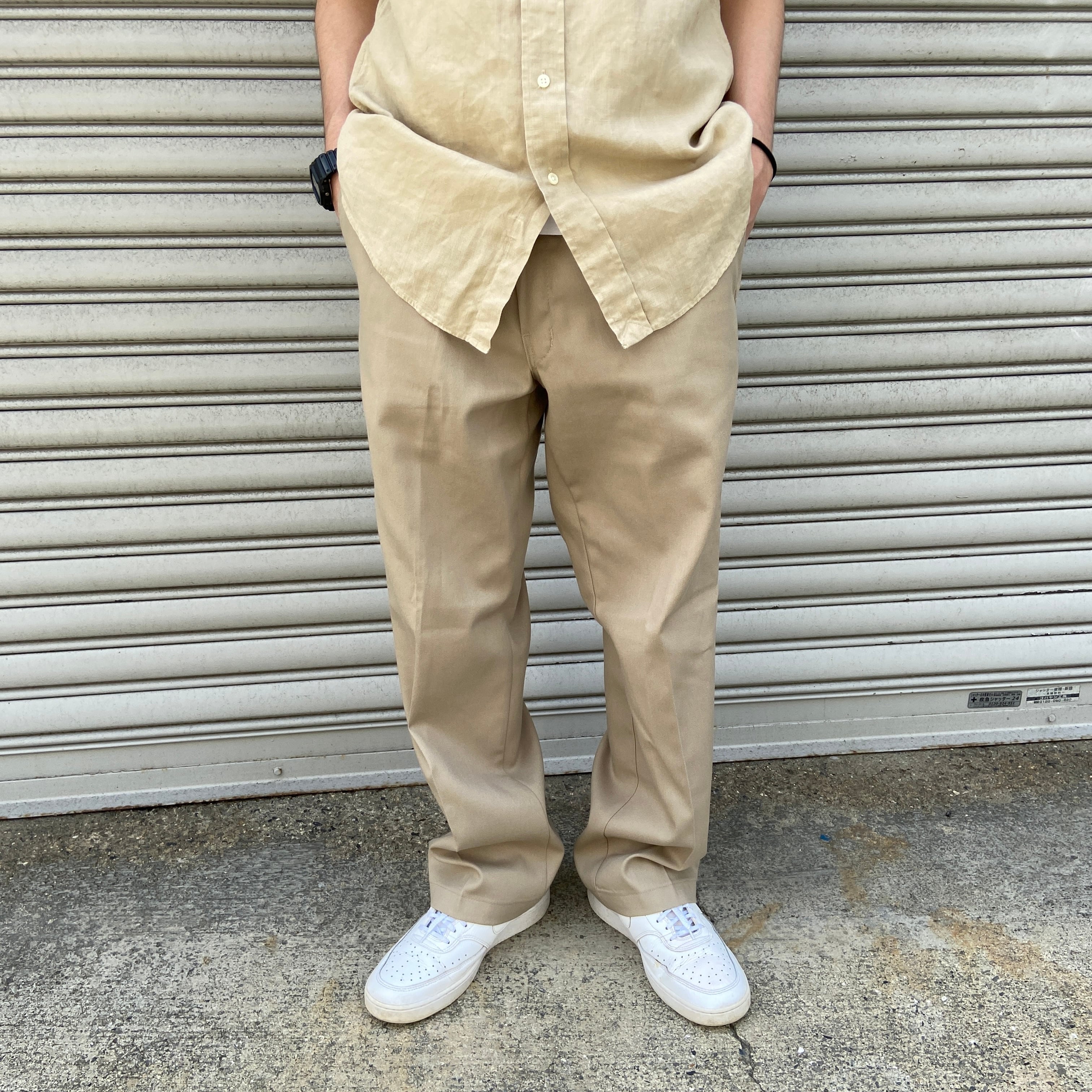 DICKIES 874 カーキ W32 【第1位獲得！】 - ワークパンツ