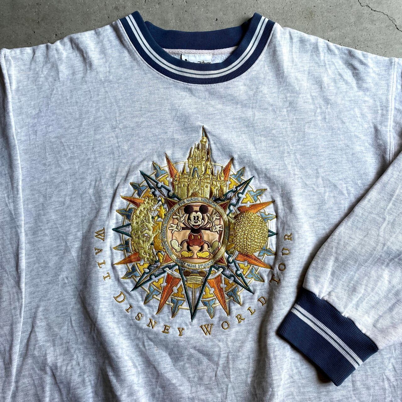 WALT DISNEY WORLD ディズニー ミッキーマウス 刺繍 キャラクター