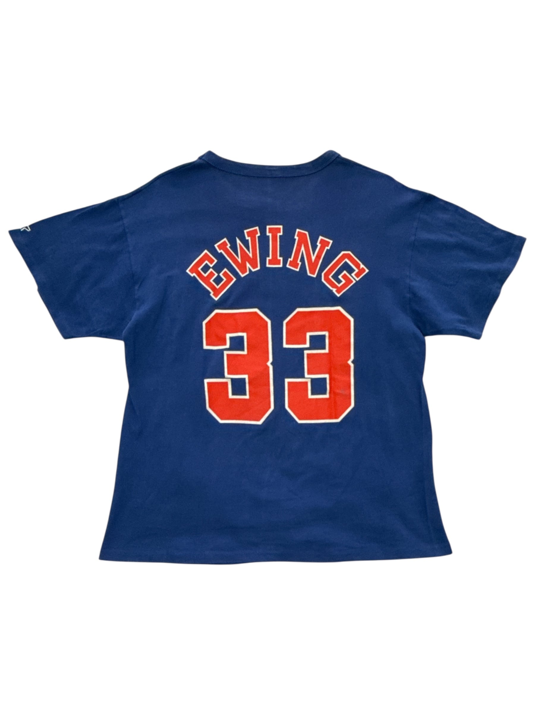 Lサイズ）90's Starter NBA New York #33 TEE Single Stitch Vintage
