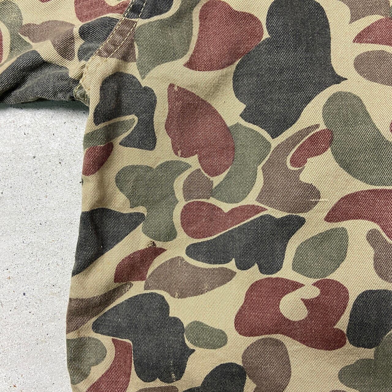 60年代 STORM PRUF ハンティングシャツジャケット ダックハンターカモ