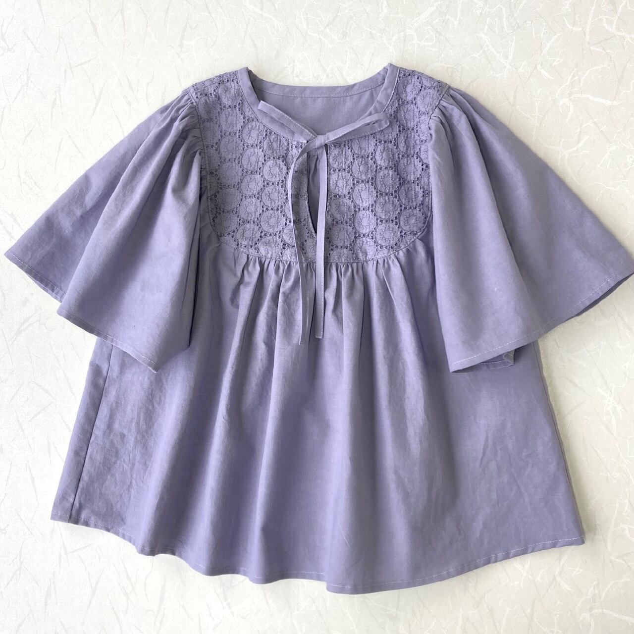 ヨーク切替ブラウス（型紙＆作り方のセット）SH-2218 | 子ども服の型紙