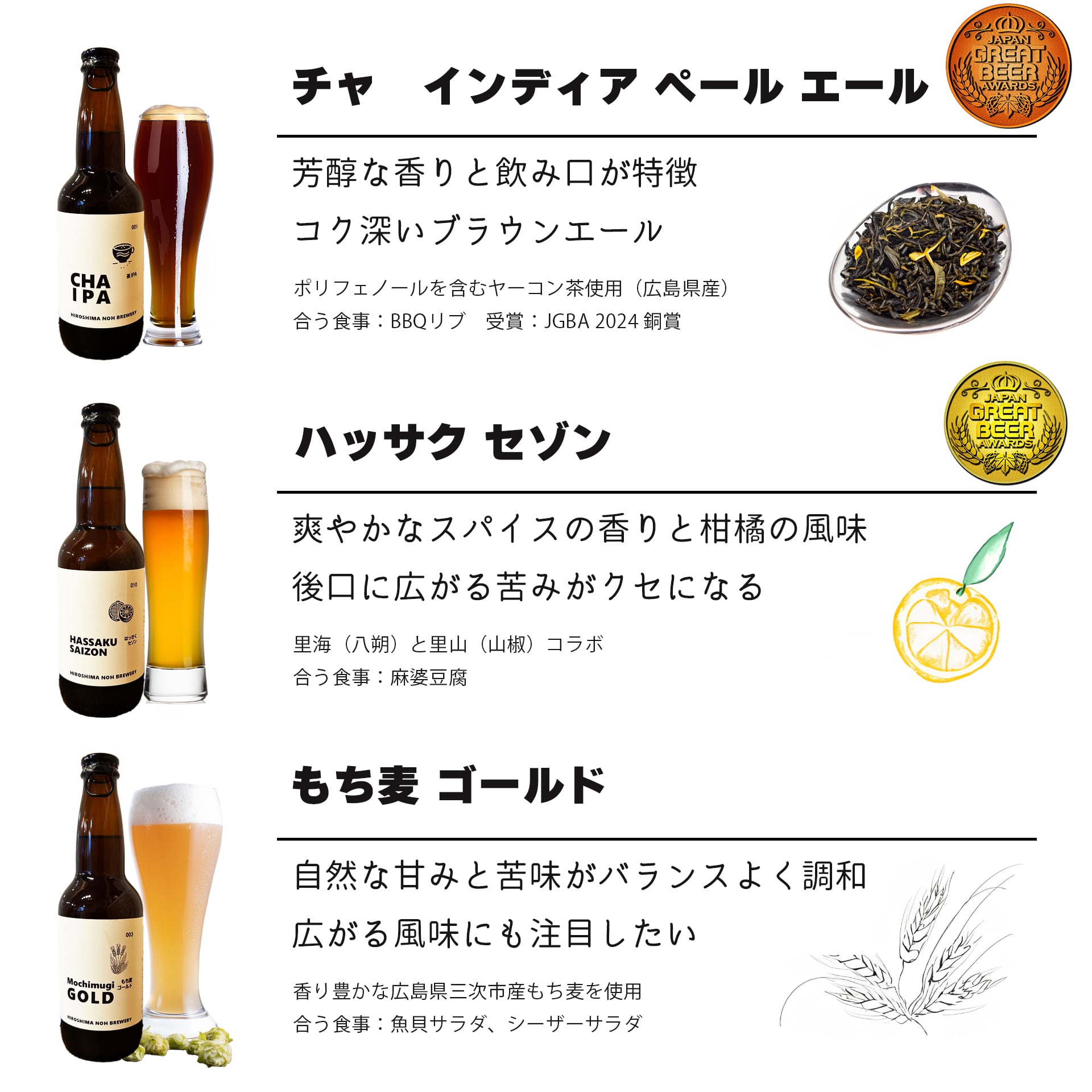 広島素材6種】個性派クラフトビール6本セット｜広島 地ビール 飲み比べ