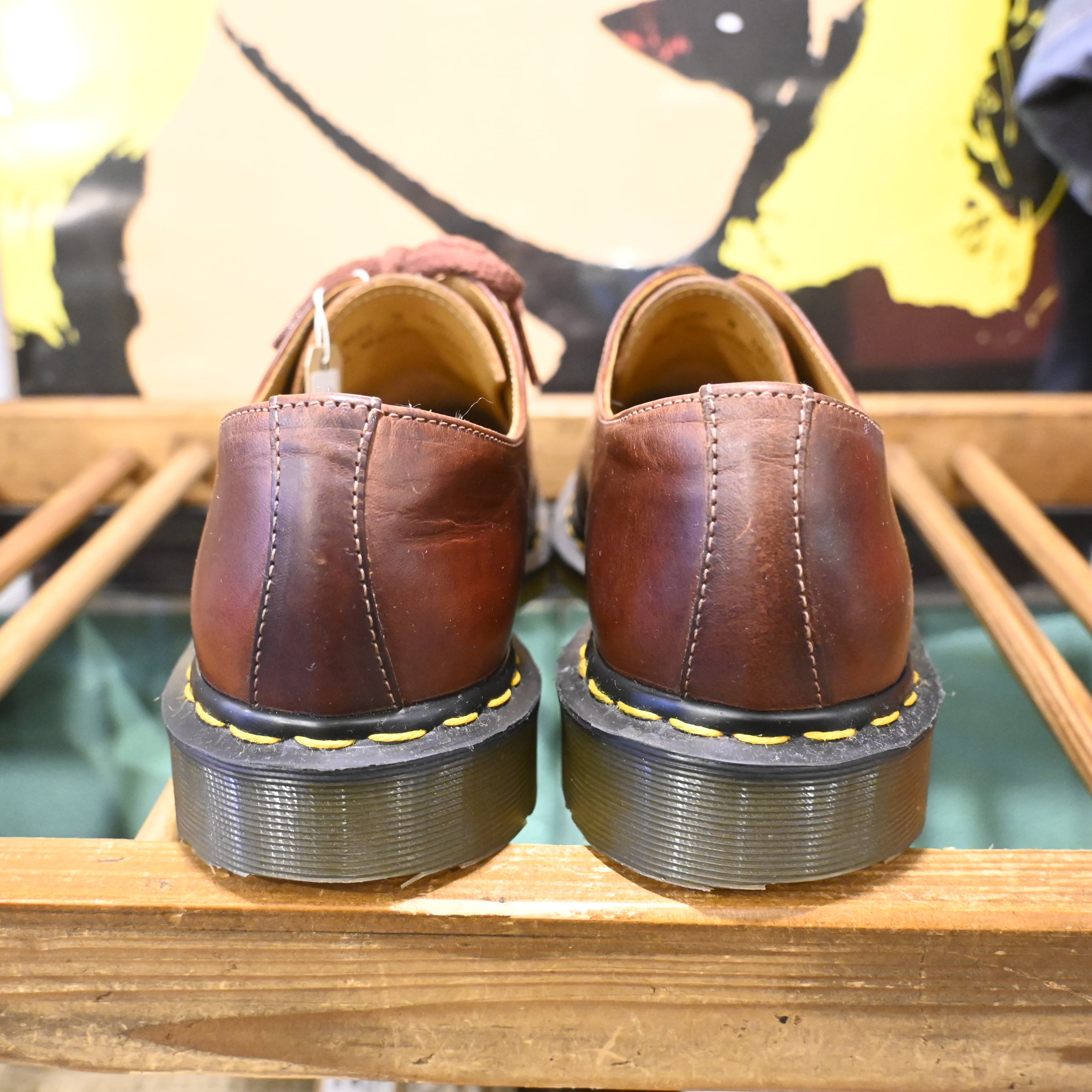 英国製　Dr. Martens 1461 Horweenレザーシューズ革靴MIE UK9 約28㎝ ] Dr.martens Made in ENGLAND 