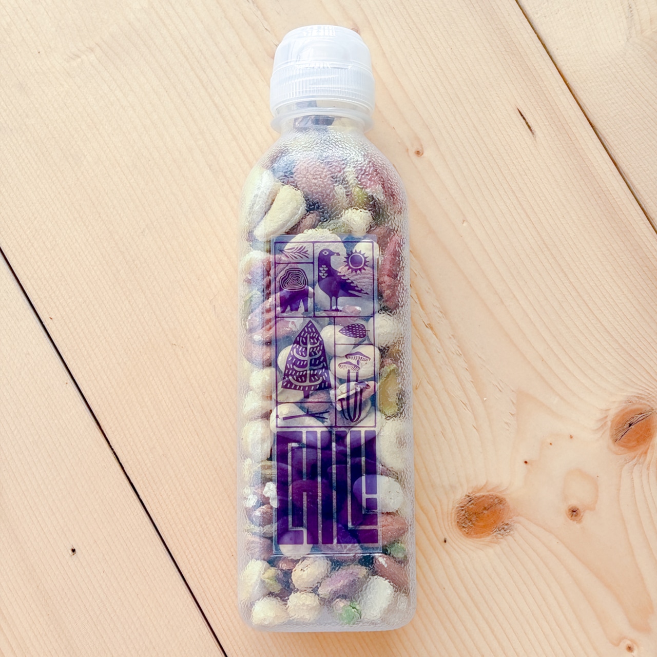 メモリ付き登山用ウォータボトル485ml