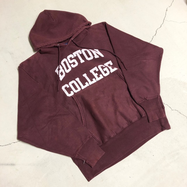 1990'S CHAMPION RED BOSTON PARKA