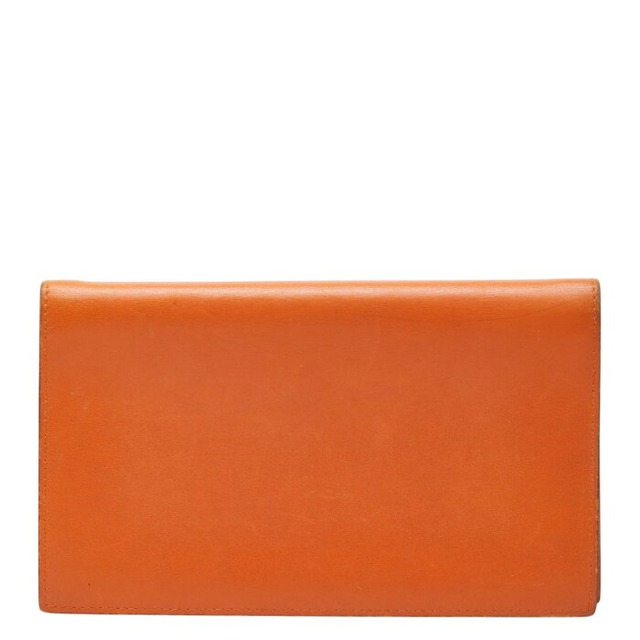 エルメス アジェンダ ヴィジョン 手帳カバー □K 2007 オレンジ スイフト レディース HERMES 【中古】