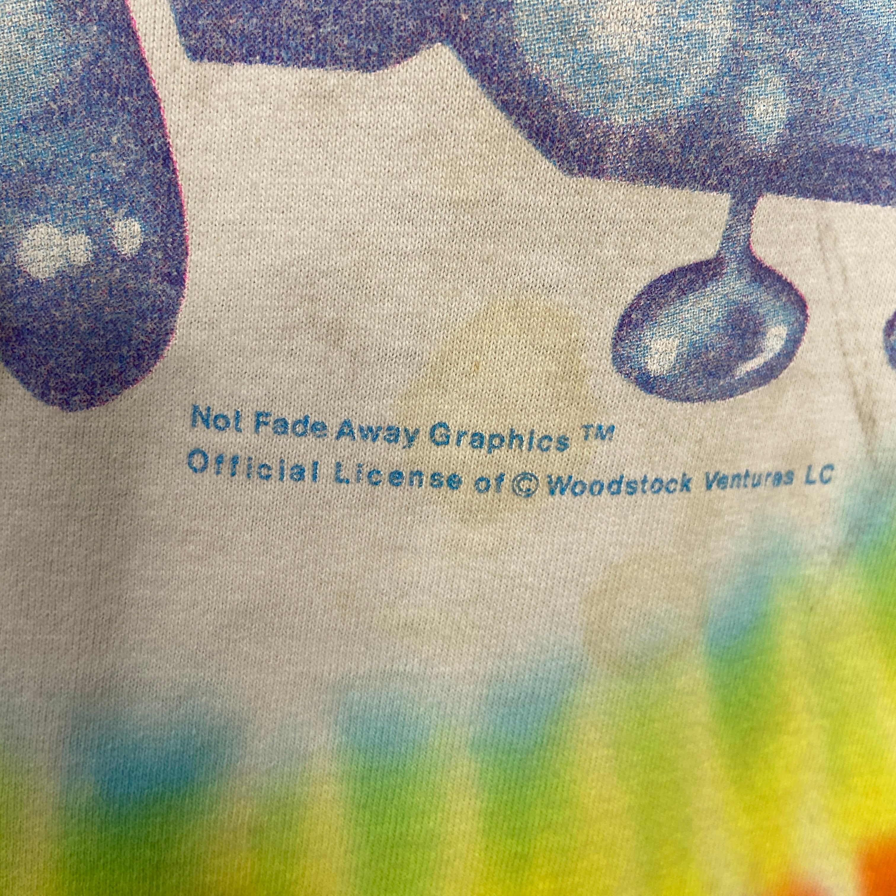 希少 90's Woodstock ウッドストック スウェット フルーツボディ