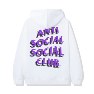 ANTI SOCIAL SOCIAL CLUB  Toned Down White Hoodie  WHITE