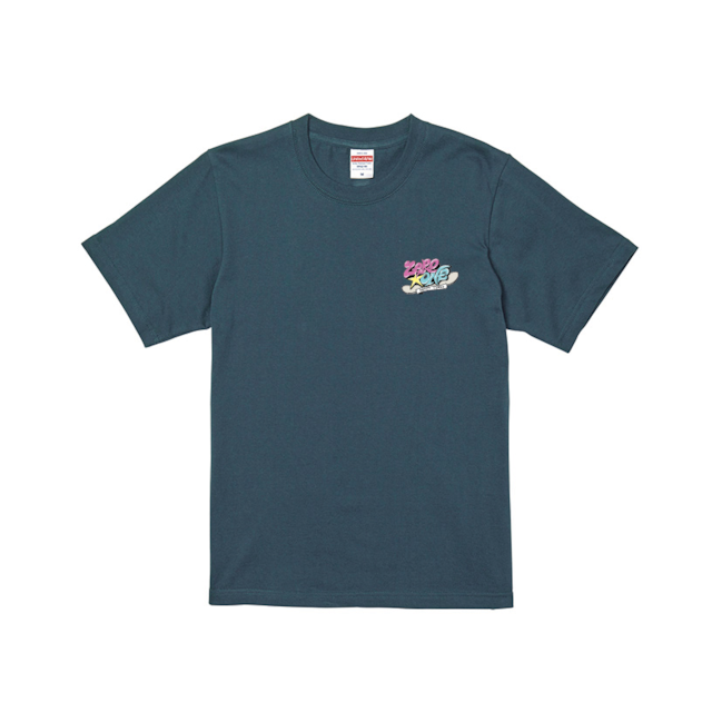 zero☆one 「Graffiti Logo 23」TEE /  DULL NAVY