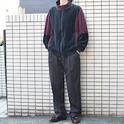 Norm Thompson switching design velour track jacket