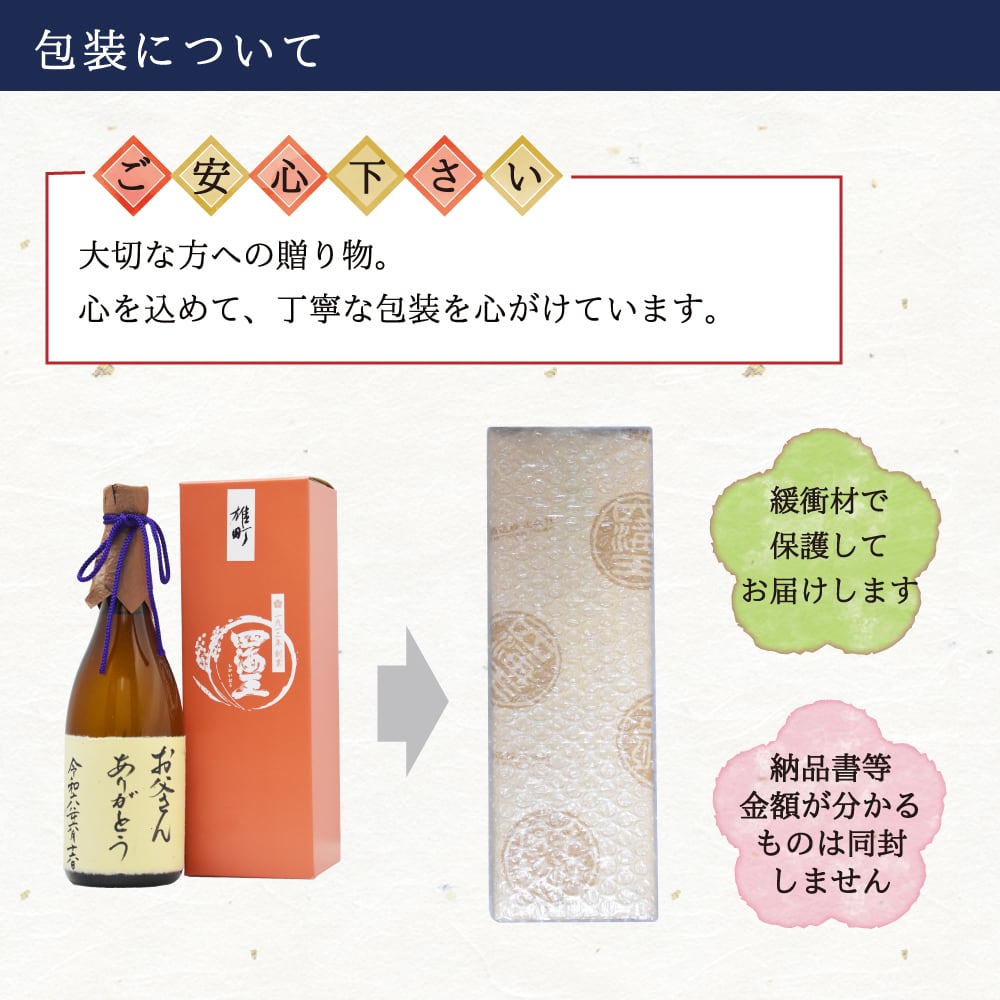 お酒購入の方先着1名 名入れ可！自由にメッセージが入れられます 》オリジナルラベル日本酒