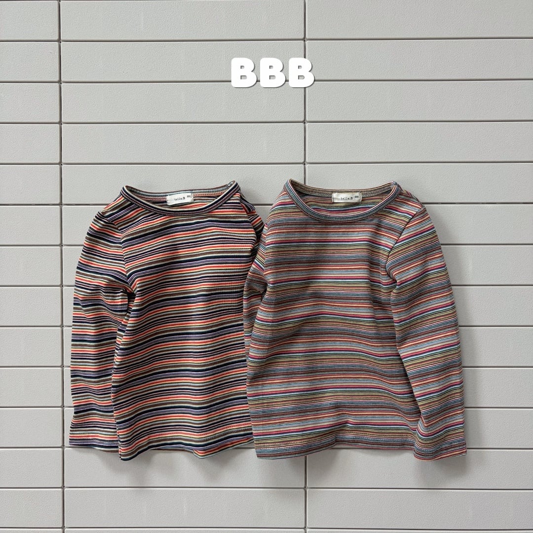 rainbow basic tee【bellabanbina】※10月中旬発送予定