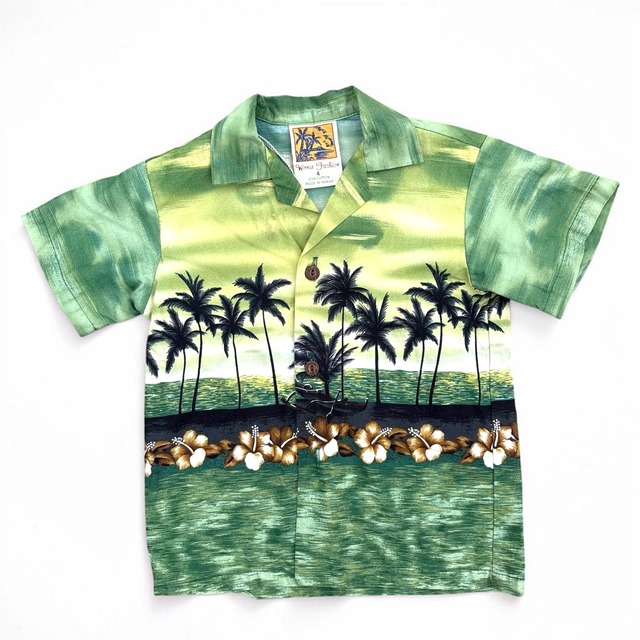 【KIDS】Sun Kids White Guayabera Shirt (Kids 110–120cm / 4–6Y)