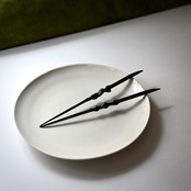 藤野征一郎　取り箸こぶ / Seiichiro Fujino   Serving Chopsticks – Knotted Tip　［2104150000212］