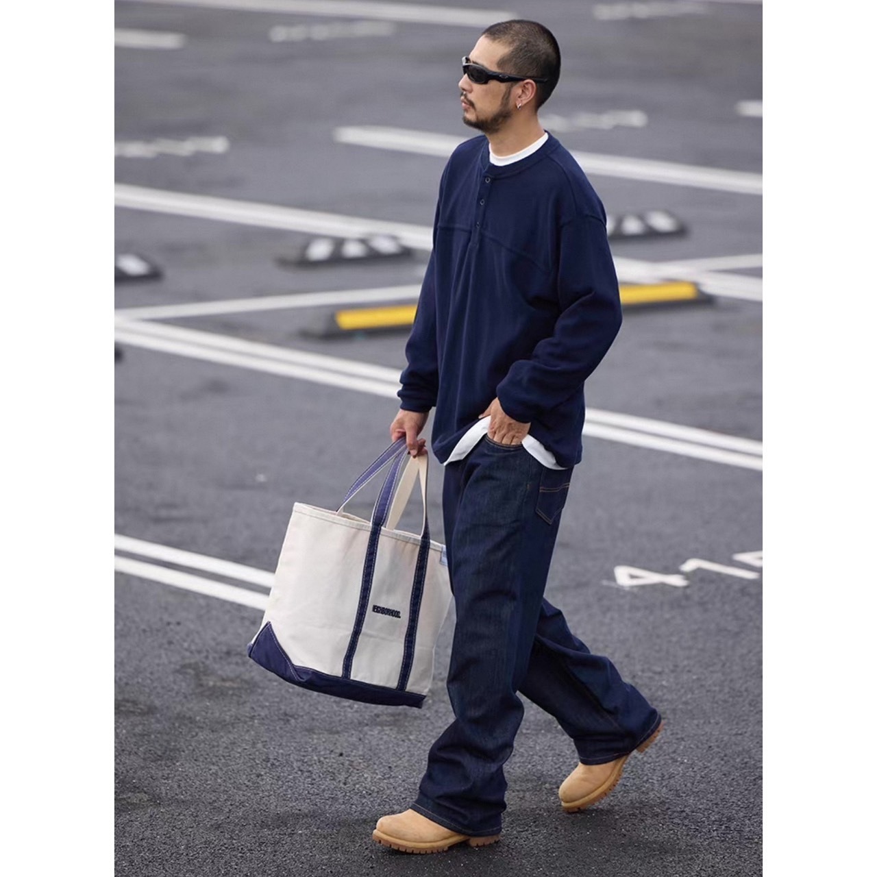 Urban loose straight jeans 1050 - 3