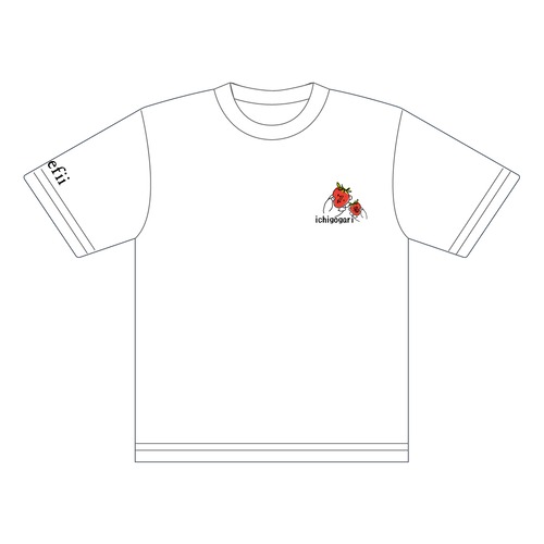 Tシャツ：いちご狩り