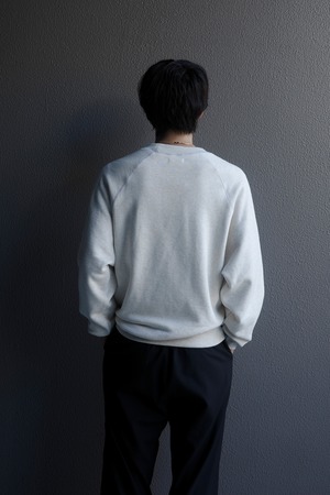 OLD FOLK HOUSE【Jewelry Sweatshirt-Crew -Heather Gray-】 | lloomm