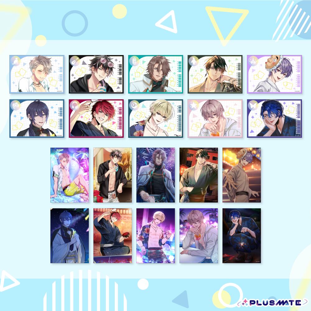 【コンプセット】PLUSMATE トレーディングブロマイド第四弾【A】