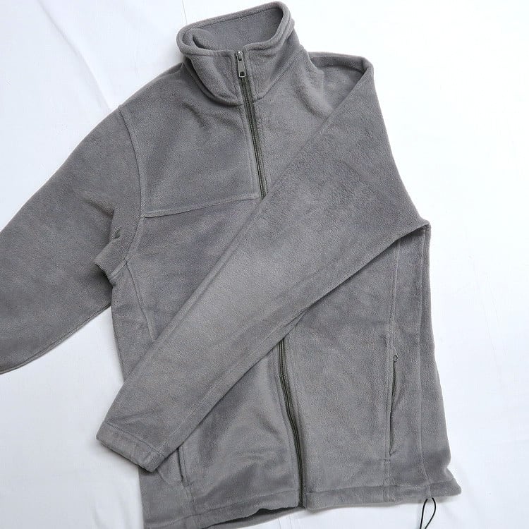 古着 コロンビア Columbia ジップアップ フリースジャケット グレー