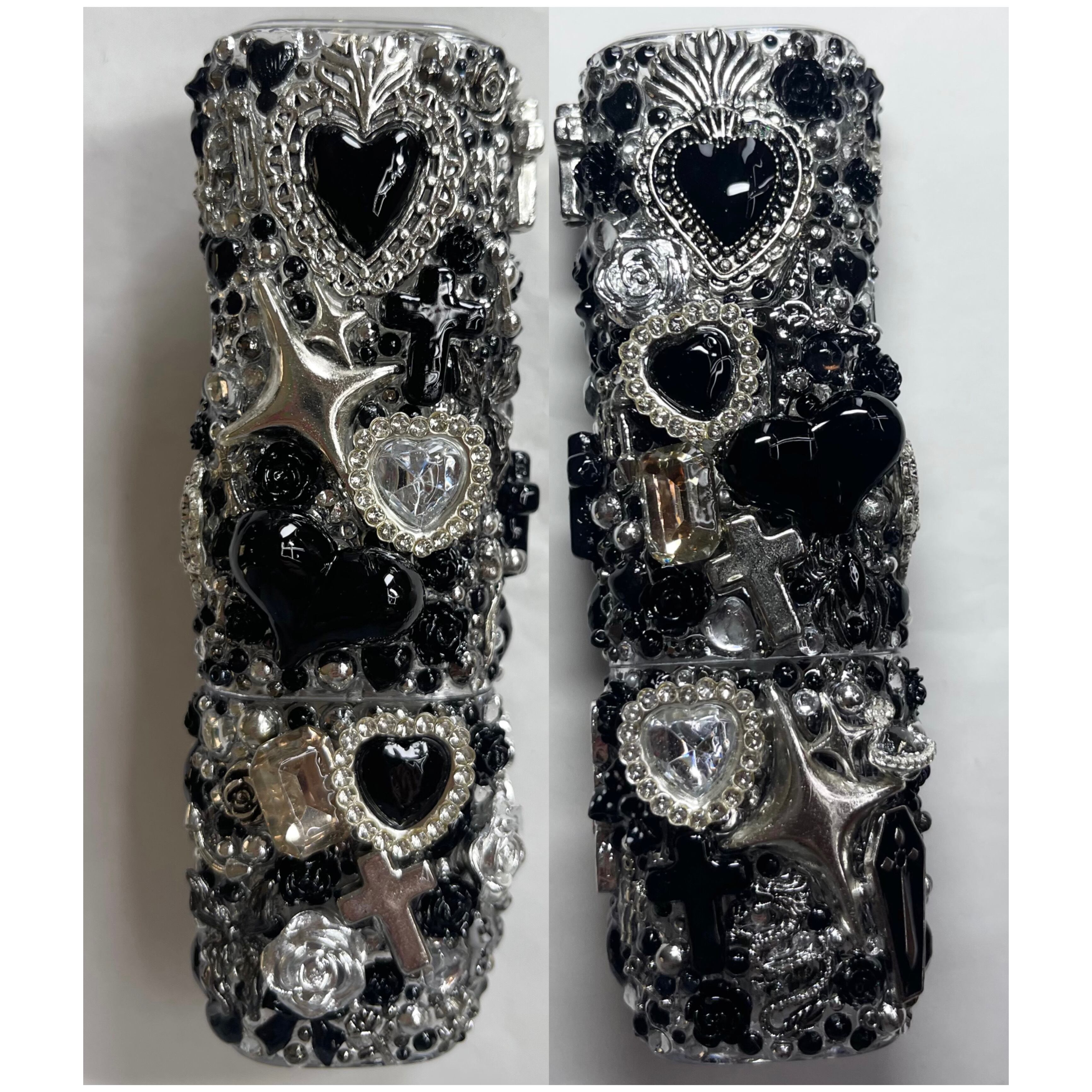 B869♡スケルトンケース♡紙タバコ入れ♡小物入れ♡デコケース♡地雷系