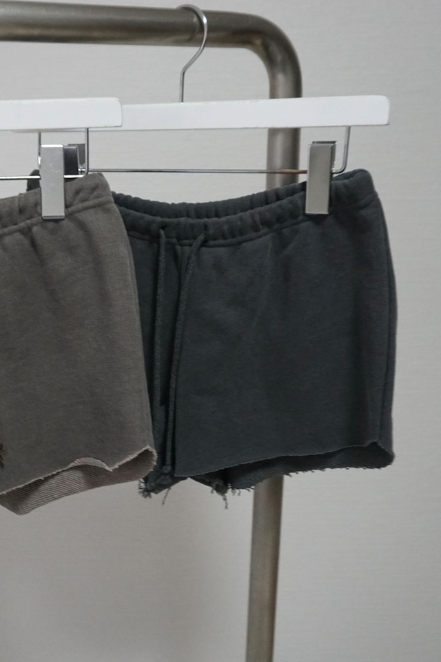 Cut off Sweat shorts (Gray) 2601-19-016