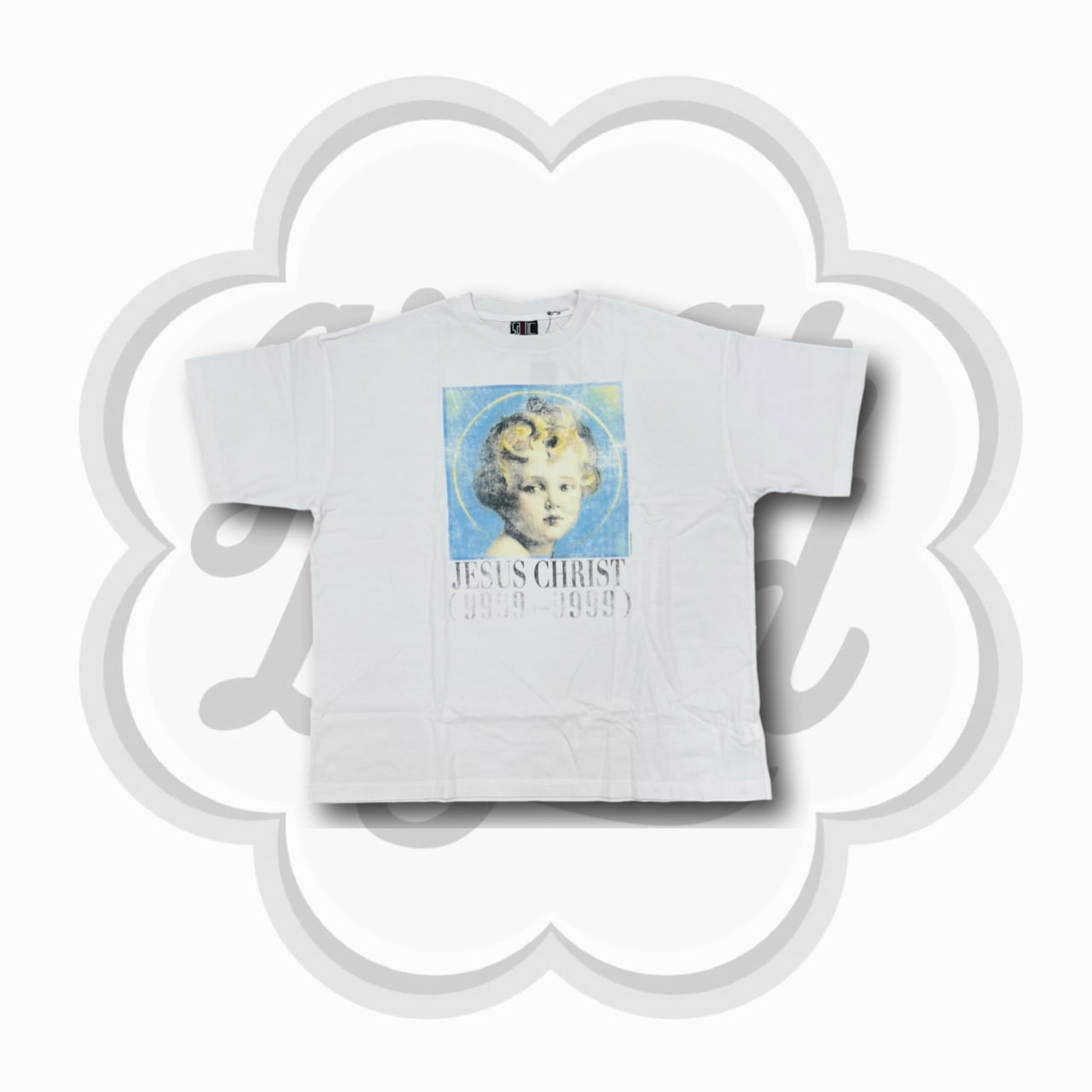 SAINT MICHAEL JESUS CHRIST TEE WHITE XL 200JJ9881 | BRAND BUYERS OSAKA
