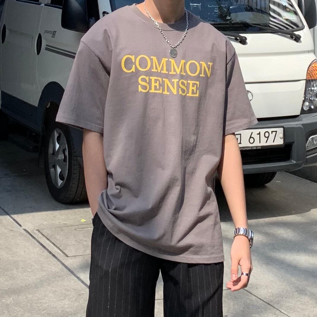 全2色 Tシャツ カットソー プリント カジュアル おしゃれ