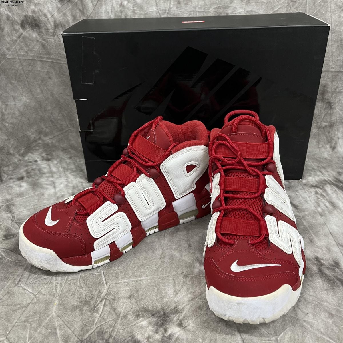 Supreme×NIKE/シュプリーム×ナイキ AIR MORE UPTEMPO/エア モア